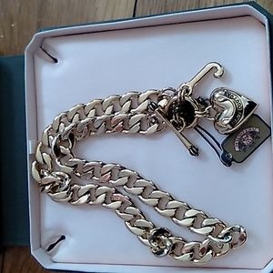 Juicy Couture classic heart toggle necklace